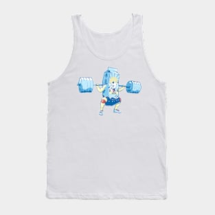 Drink milk fitness and nutrition Tank Top